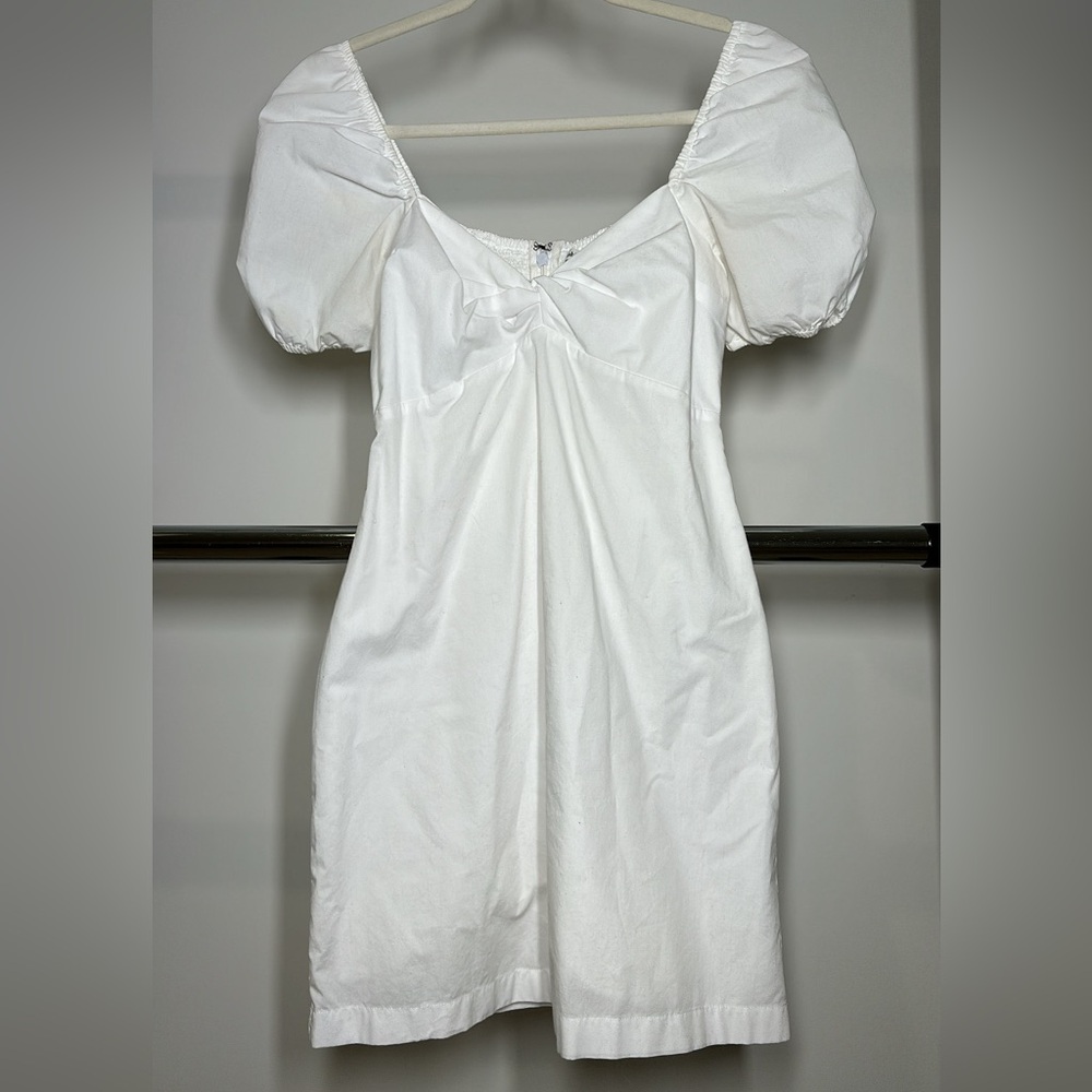 arbercrombie & fitch white dress